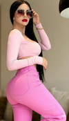 FIT SUELTO - ACAMPANADO ROSA