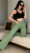 FIT SUELTO - ACAMPANADO VERDE